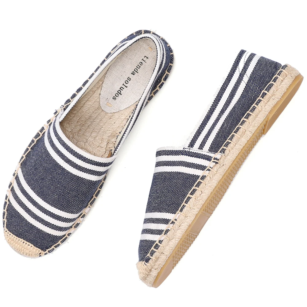 Zapatillas Mujer Tienda Soludos Womens Casual Espadrilles Shoes Fashion Embroidery Comfortable Ladies Flax Canvas For Girls