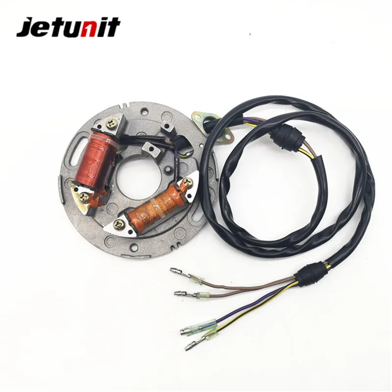 Jetski montaż stojana GENERATOR Magneto KAWASAKI JETSKI X-2 1992 1993 1994 1995 21003-3716 części elektryczne