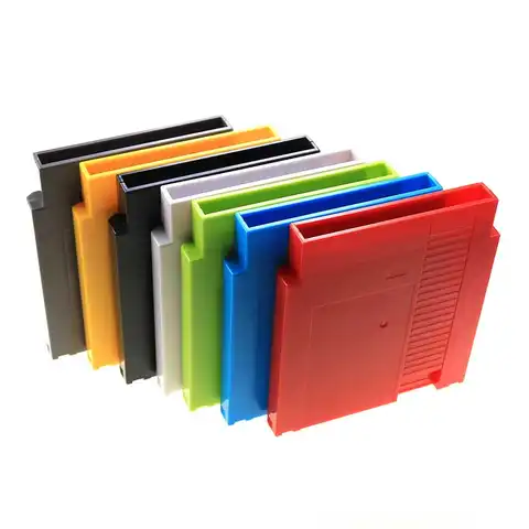 जेसीडी 72 पिन गेम कार्ड बॉक्स गेम कार्ट्रिज रिप्लेसमेंट शेल एनईएस के लिए एंटरटेनमेंट सिस्टम कवर प्लास्टिक हार्ड केस 3 स्क्रीन के साथ 10 best sales नेस शेल - №6