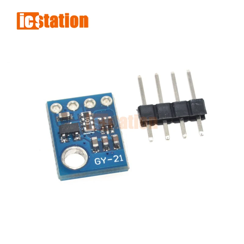 HTU21D Iic/I2C Digitale Temperatuur En Vochtigheid Sensor Breakout Board Module Voor Weerstations Humidor Controle 3.3V