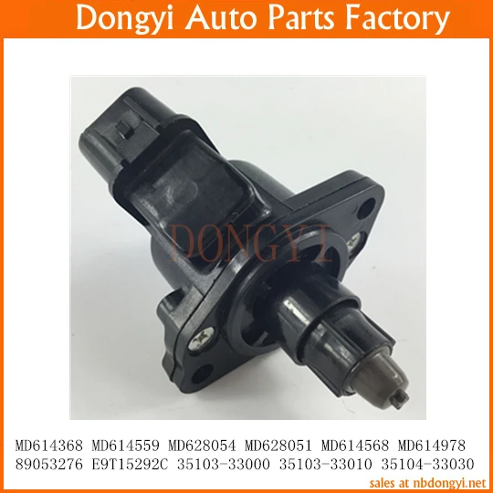 Auto Idle Air Control Valve OE MD614368 MD614559 MD628054 MD628051 MD614568 MD614978 89053276 E9T15292C 35103-33000 35103-33010