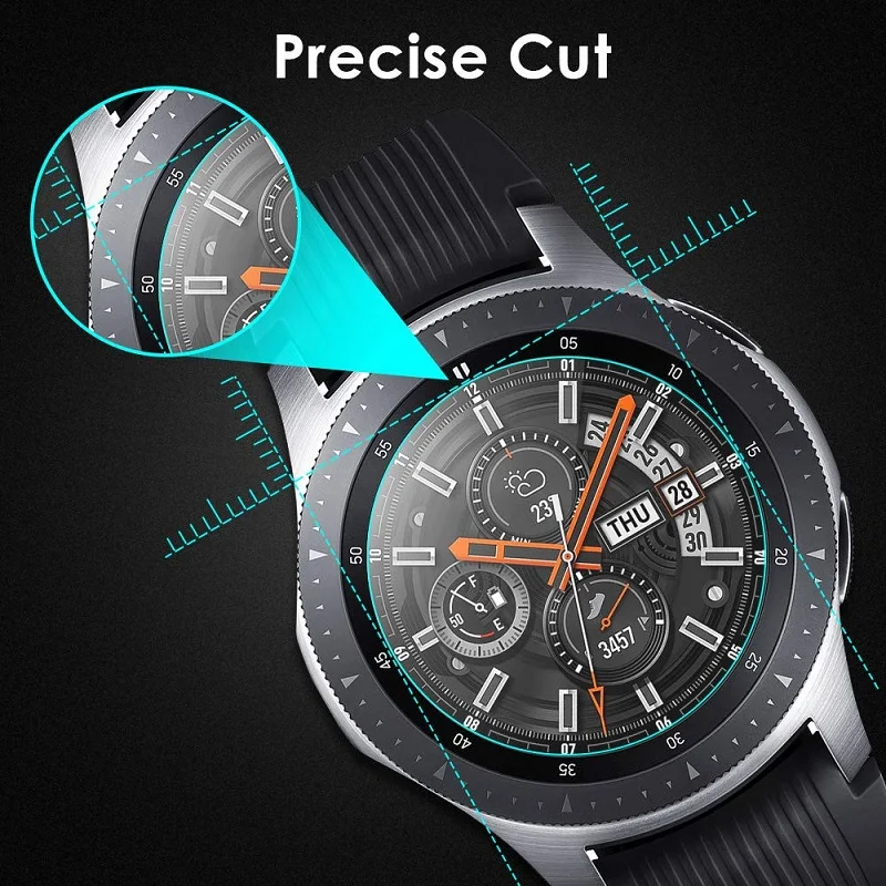 Film For Samsung Galaxy Watch 42mm 46mm 9H Premium Tempered Glass Anti-Scratch Glass For Samsung Gear S3 Screen Protector Cover