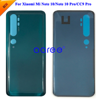 Battery Cover For Xiaomi Mi note 10 Back Cover Back Housing For Mi note 10 Pro Back Cover Back Housing Door With adhesive