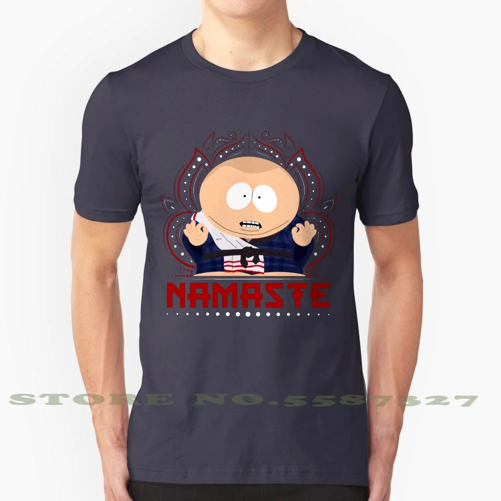 Namaste 100% Pure Cotton T-Shirt Buddhism Stick Of Truth Fracture But Whole Cartman Coon Kyle Stan Kenny Buddha Box