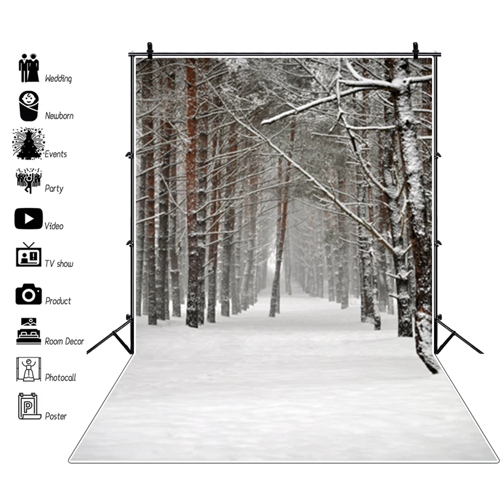 Laeacco-冬の背景,熱帯の木,写真の背景,クリスマスパーティーの装飾,写真スタジオ