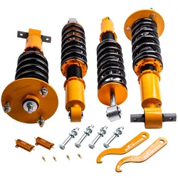 Air Suspension Conversion to Coilover For Cadillac Escalade ESV 07-13 Struts Adjustable Height