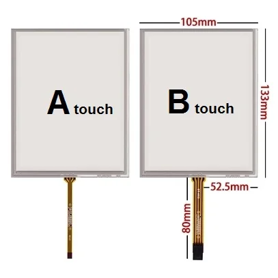 

5 pcs/lot New 5.7 inch resistance touch screen 133*105 TP177A TP177B 642-0AA11-0AX1 auto industry touch screen touch screen