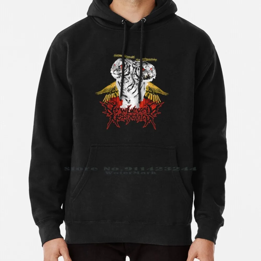 Polyphia Polyphia Tiger T-Shirt , Hoodie , Hoodie Sweater 6xl Cotton Polyphia Polyphia Tiger Women Teenage Big Size Pullover