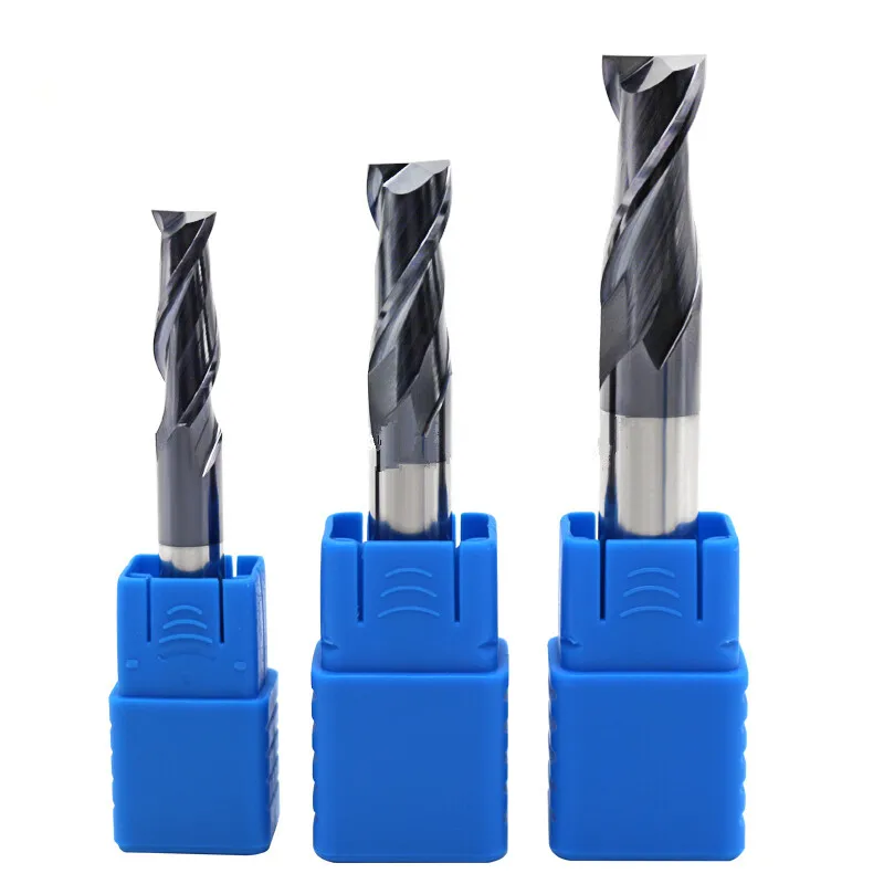 Tungsten Steel Milling Cutter Alloy Coating HRC50 2 Flute Face Mill Metal CNC Cutting tool high quality Milling Tool