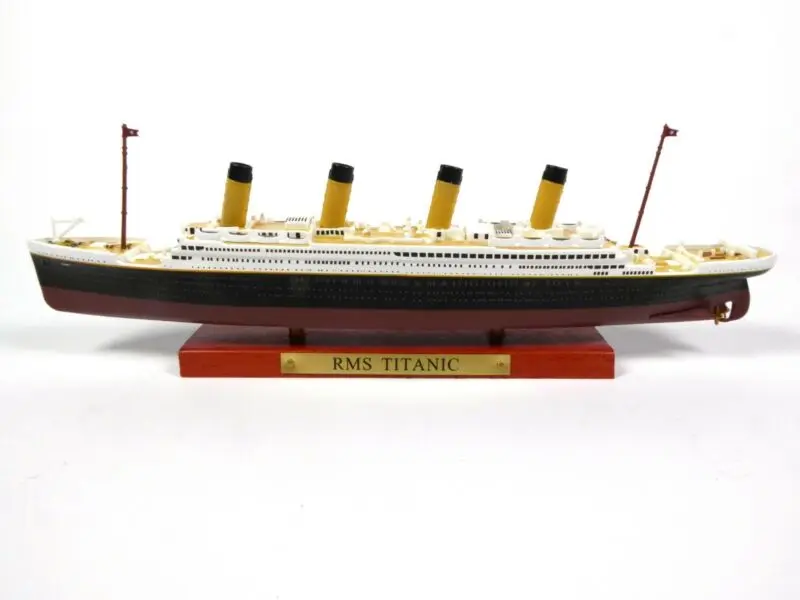 1:1250 RMS TITANIC LUSITANIA MAURETANIA NORMANDIE BRITANNIO FRANCE Cruise Ship Model Atlas Diecast Boat Toys Collectiabl