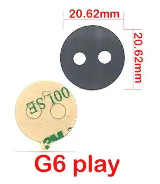 2Pcs,NEW For Moto X4 G8 Play G6 G5 G5s G8 Plus Z2 Force Play G7 Power Back Rear Camera Glass Lens With Adhesive