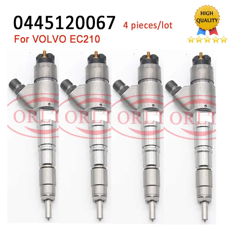 

4pieces/lot 0445120067 Diesel Injector 0 445 120 067 Fuel Injection Spray 0445 120 067 For DEUTZ 04290987