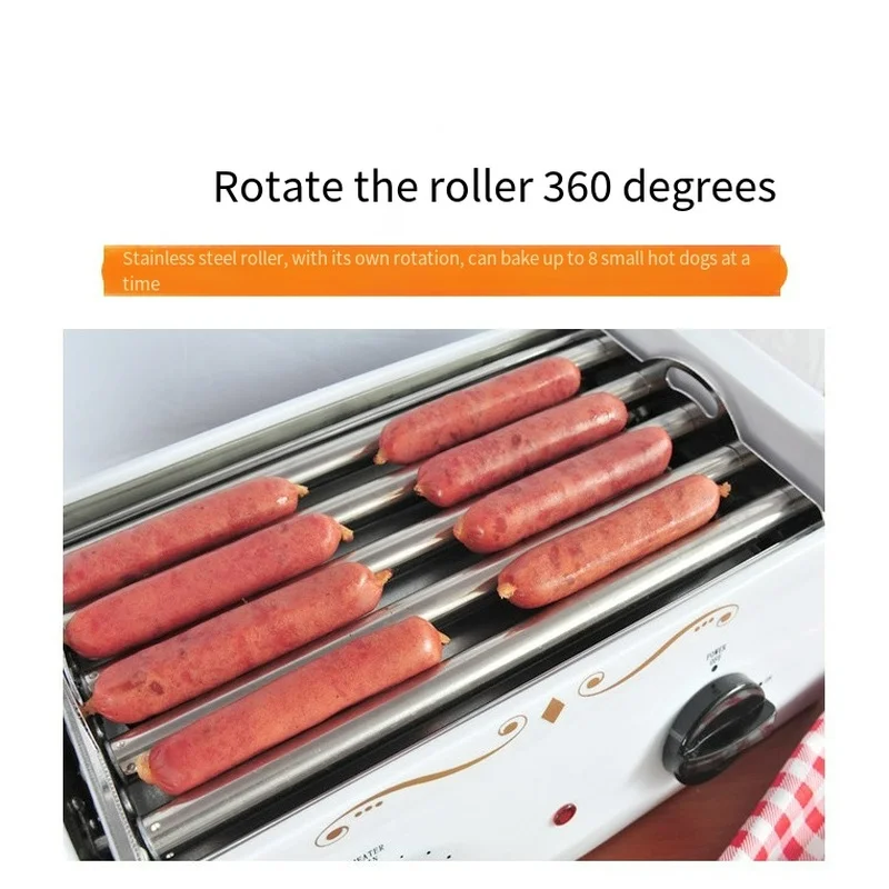 PartyBaby Sausage Roaster Household Mini Hot Dog Barbecue Sausage Stall Barbecue Multifunctional Machine