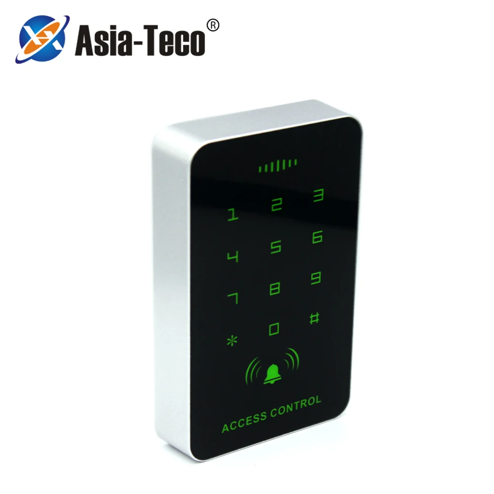 

Backlight Touch Screen 125khz RFID Proximity Card Keypad Access Control RFID EM Card Reader Door Lock Controller Gate Opener