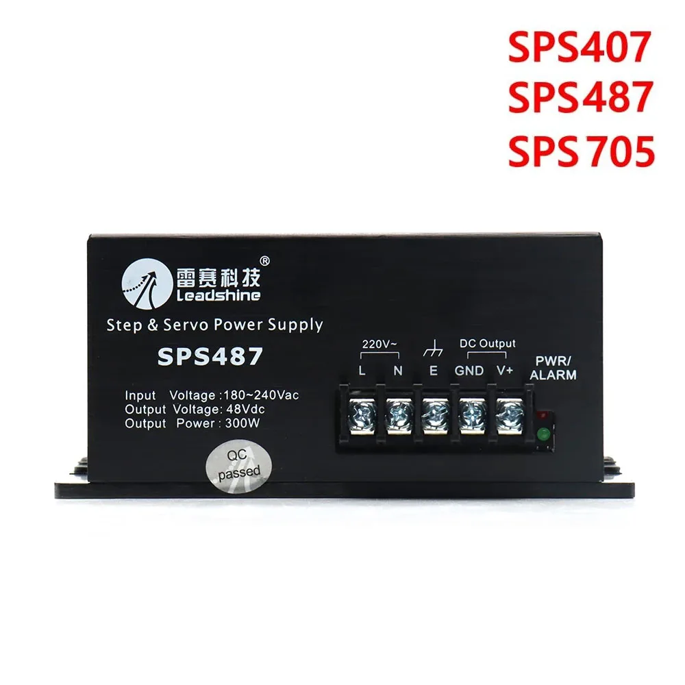 Leadshine Step and Servo Switch Power Supply SPS407 SPS487 SPS705 Strong Overload Capability Output DC 40V7A 28V7A 75V5A