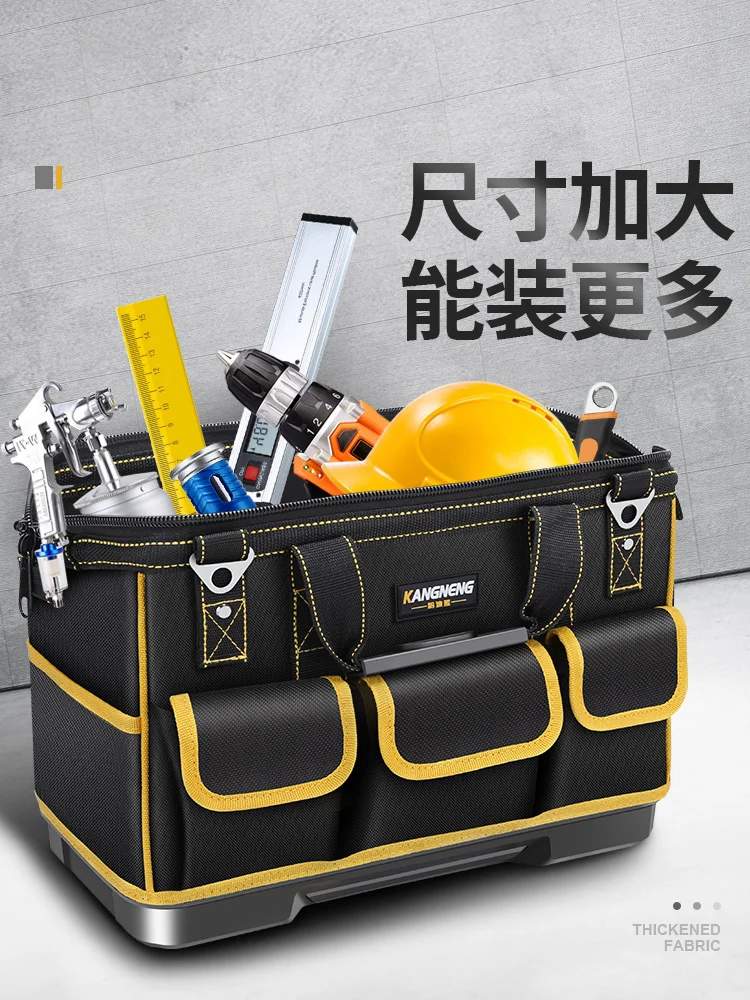 Borsa portautensili da viaggio in tela borsa porta attrezzi da arrampicata di grande capacità borsa porta attrezzi da campeggio portatile all'aperto BD50TB