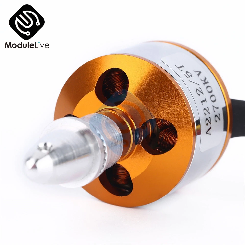 A2212/5T 2700KV 930KV motore Brushless Outrunner A 2212 per quadricottero per aerei RC