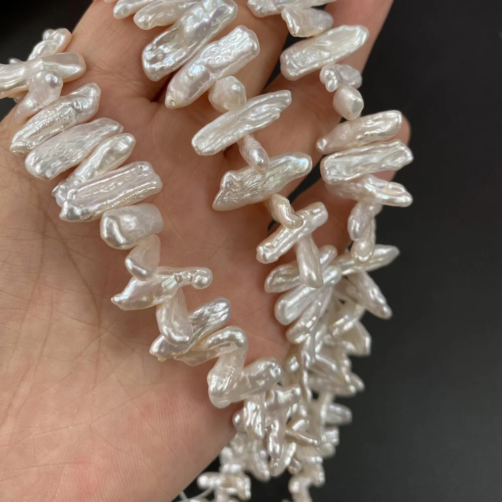 Natural Freshwater Pearl Beads Irregular Shape Baroque Punch Loose Beads For jewelry making DIY necklace bracelet accessories