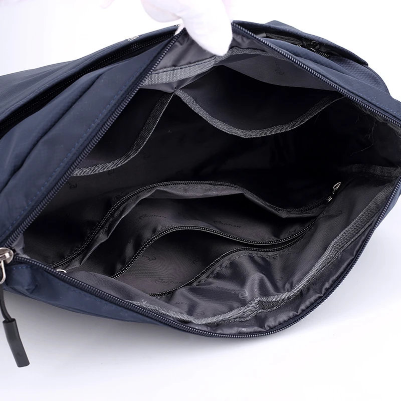 Borsa a tracolla a tracolla da uomo di marca AOTIAN Borsa a tracolla da uomo per sport all\'aria aperta Borse da uomo d\'affari in nylon impermeabile