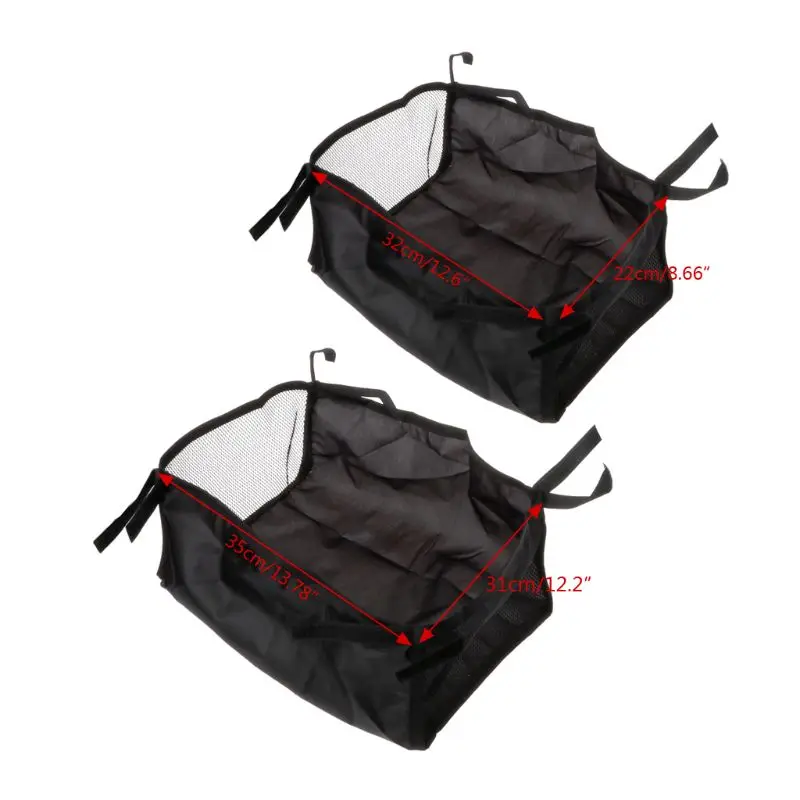 Stroller Accessories Stroller Basket Black Newborn Stroller Hanging Basket Stroller Bottom Storage Bag Baby Products