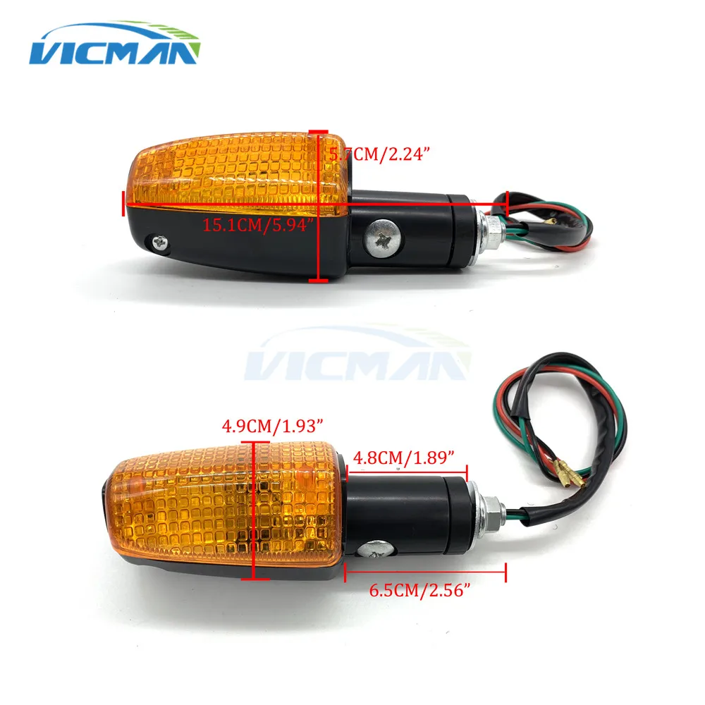 Motorcycle Turn Signal Indicator Light  For HONDA VTR250 CB-1 CB400SF VTEC 400 NC39 CB400 CB1300 VT250 Spada 250 BROS400 CB250