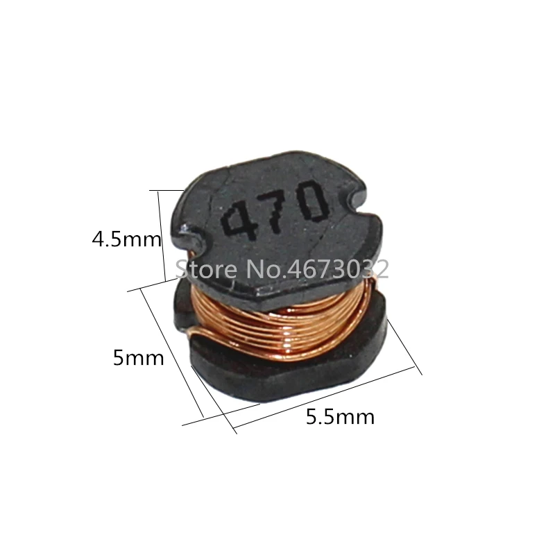 20PCS Inductor CD54 Power Inductance SMD 2.2UH 3.3UH 4.7UH 6.8UH 10UH 15UH 22UH 33UH 47UH 68UH 100UH 150UH 220UH 330UH 470UH