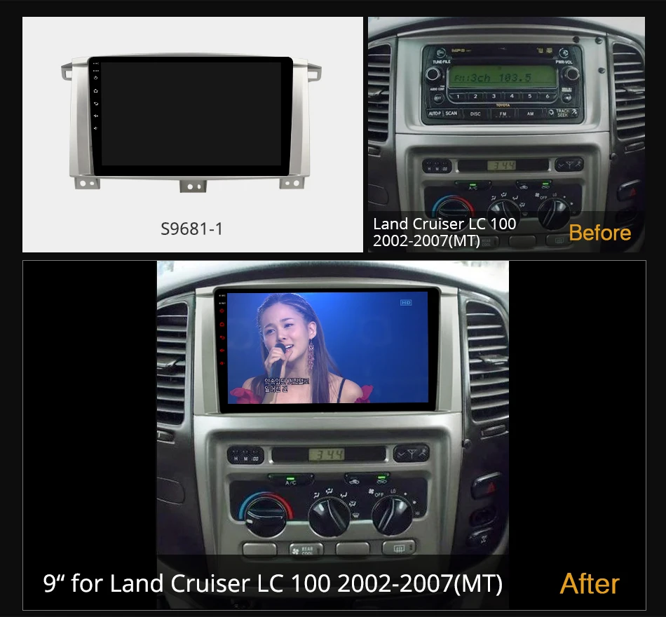 Ownice K6+ 2K For Toyota Land Cruiser LC 100 For Lexus LX470 J100 2 II 2002 - 2007 Car Radio Multimedia Navigation stereo GPS