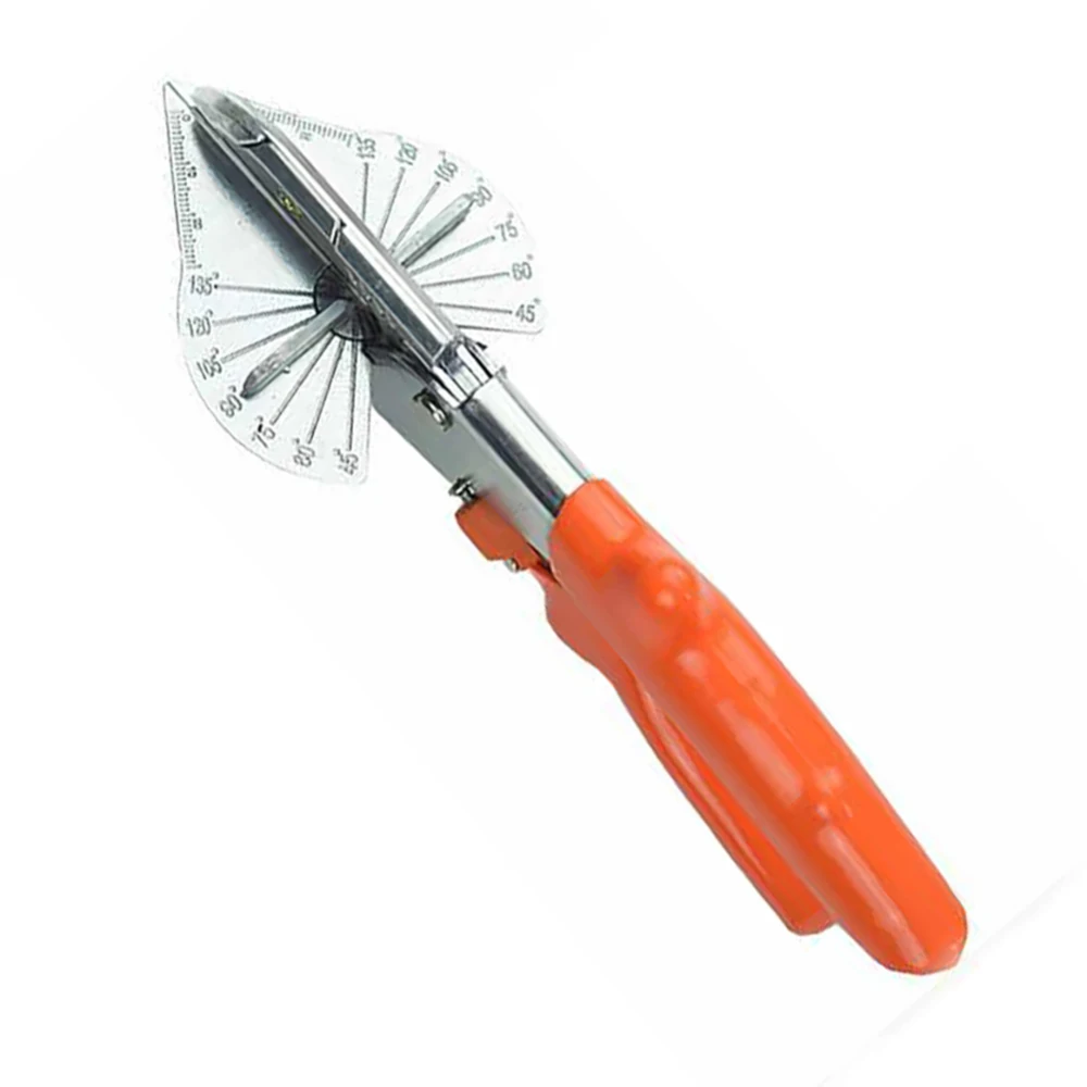 45-90 Multifunction Angle Mitre Trunking Scissors PVC PE Plastic Pipe Cutter Angle Shears Automatic Wire Cutting Duct Mitre Trim