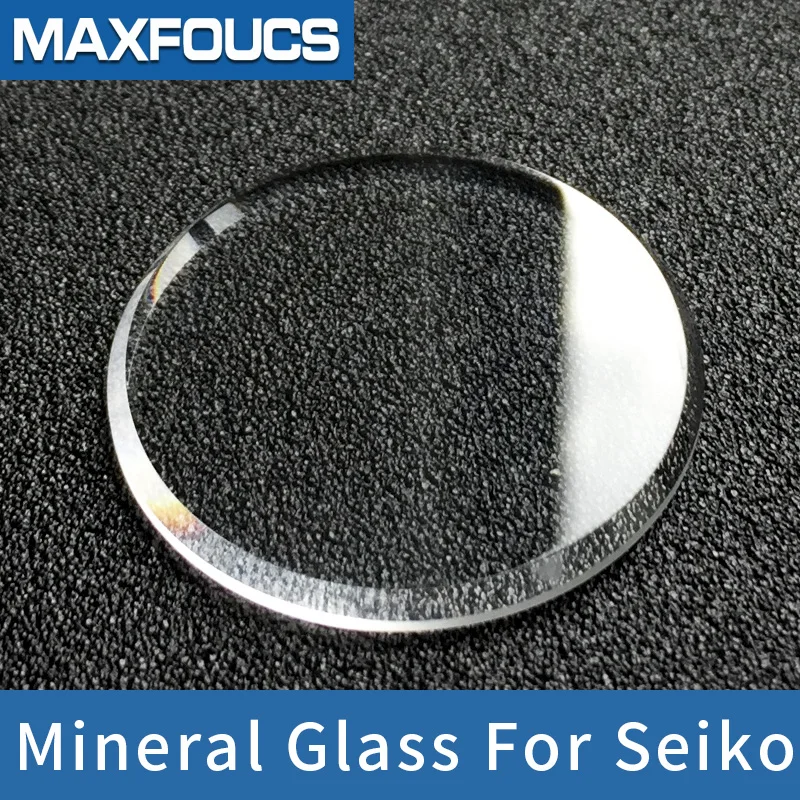 30x1.2mm For Seiko Flat Mineral Glass With Big Chamfer Crystal Watch Glass Watch Part Replacement Parts White (No Ar)