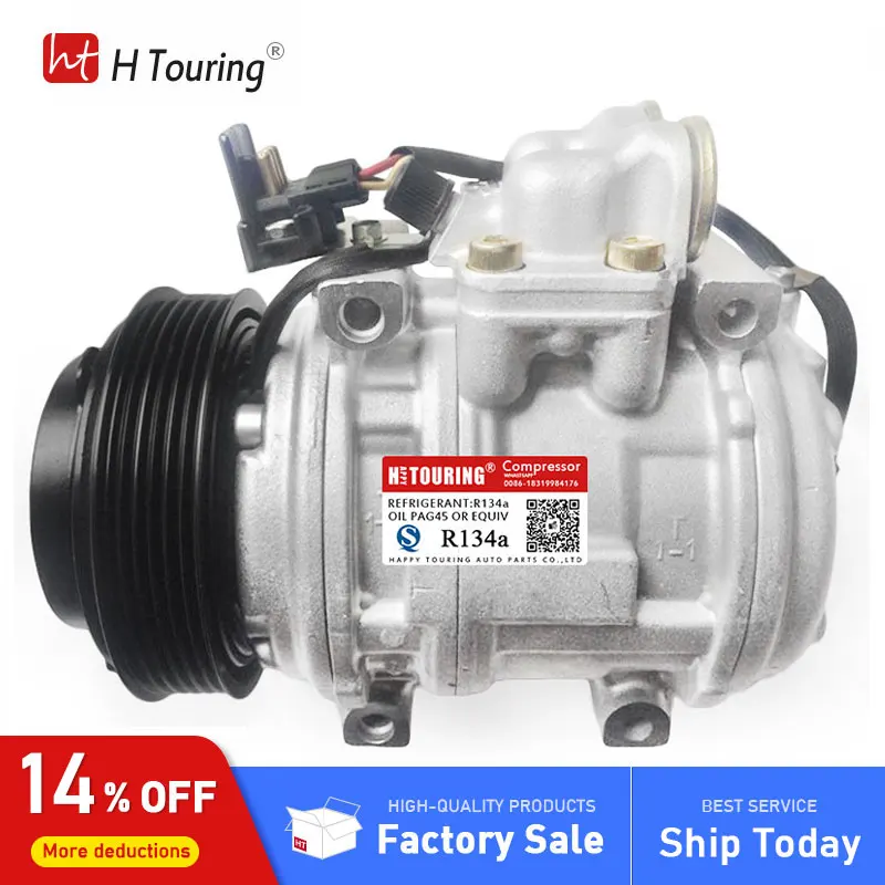 

10PA15C AC COMPRESSOR for Mercedes W124 W201 190E 300D 300TD 0002301111 000 230 11 11 471-1228 4711228