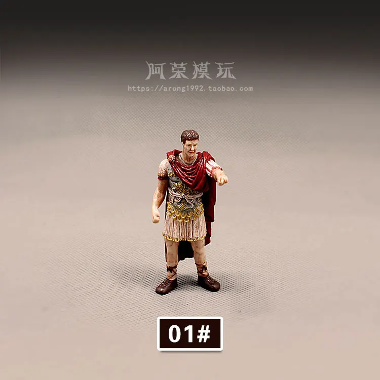 Medieval Rome Castle Knight Miniature Spartan Warriors Crusader Cavalry Guard Soldier Pirate Action Figure Figurine Model Toys