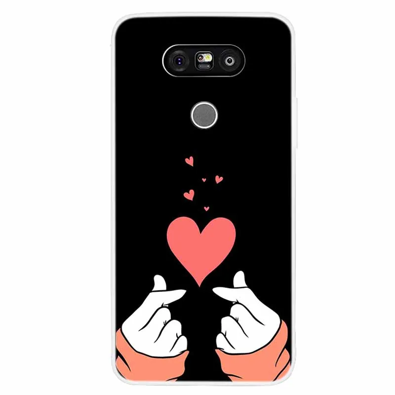 For LG G5 Case Luxury Soft Silicone Back Cover Phone Case For LG G5 H860 H850 F700L Coque TPU Cartoon Bumper Funda Fashion Shell