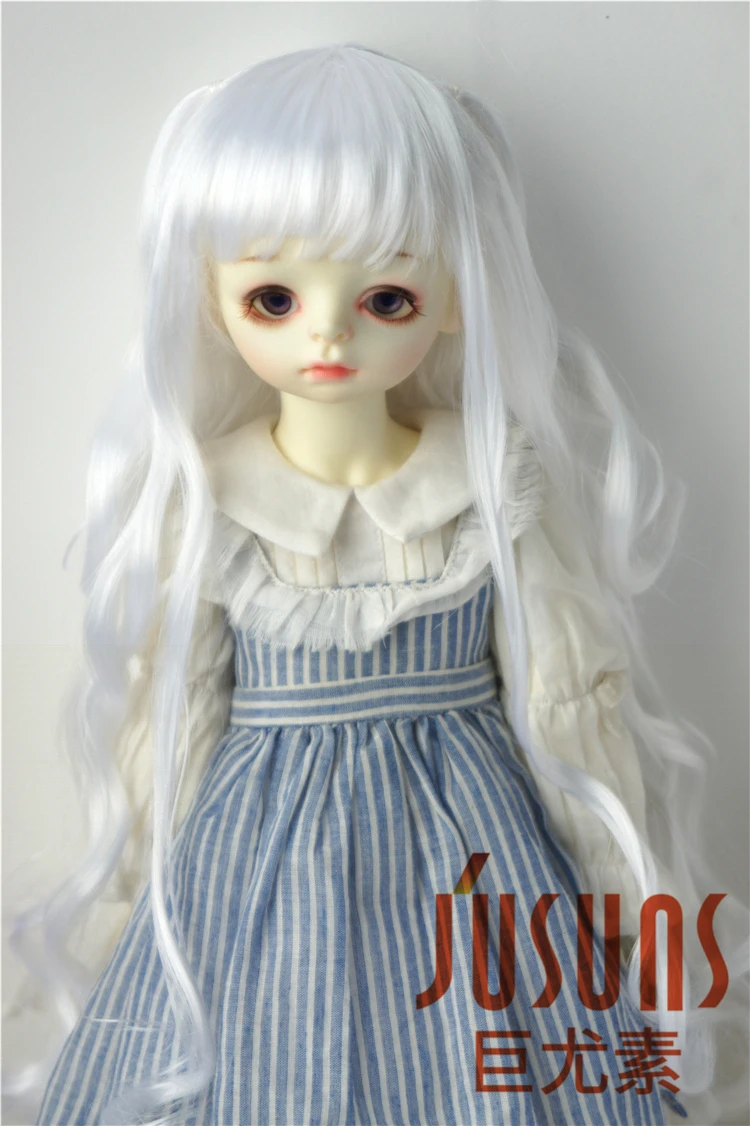 JD438 1/3 Parrucca per bambola riccia moda BJD Morbida mohair sintetico Taglia 8-9 pollici Accessori per bambola SD