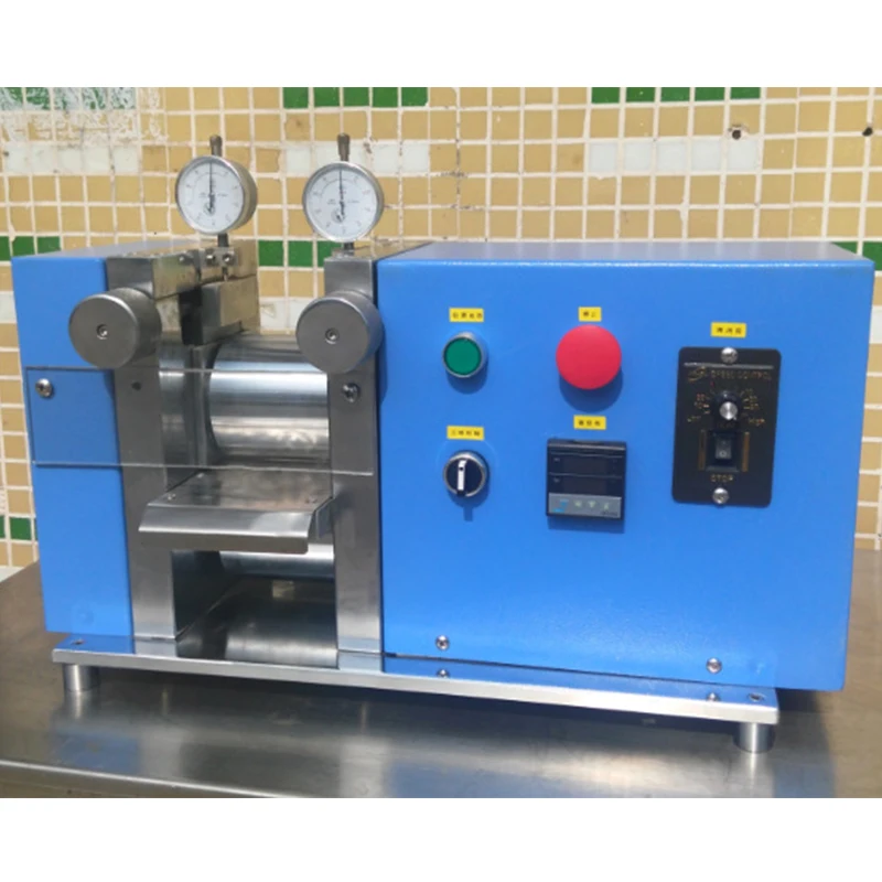 Electric Roller Press Laboratory Electric Roller Press Special Small Lithium Electrode Sheet Rolling