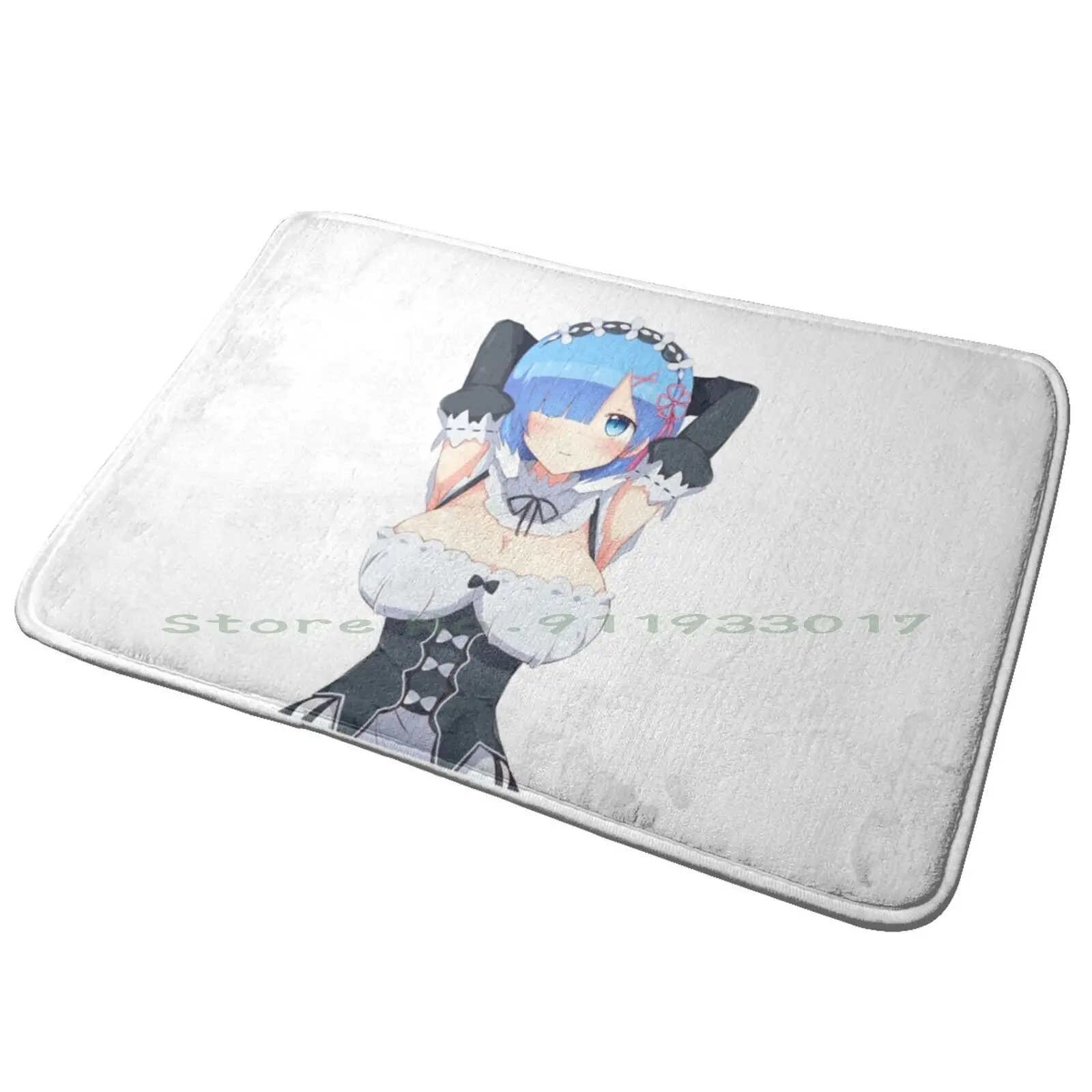 Re Zero Rem Maid Entrance Door Mat Bath Mat Rug Simson Motorcycle Vintage Motorcycle Motorcycle Transport Long Sleeve Stuff Top