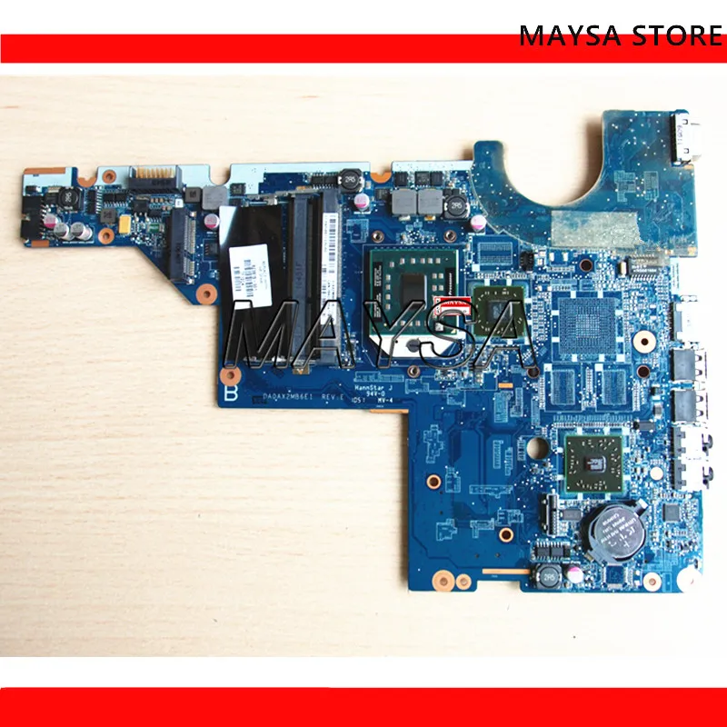 

623915-001 Laptop Motherboard Fit For COMPAQ PRESARIO CQ56 G56 Notebook PC system board. 100% working with free processor