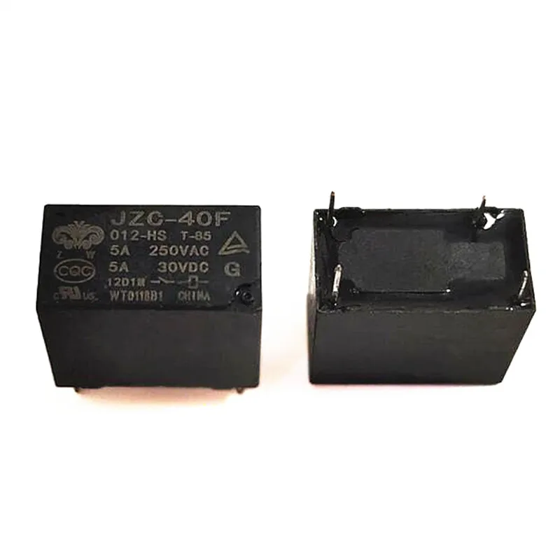 HOT NEW  JZC-40F 012-HS JZC 40F 012 HS JZC40F012HS JZC-40F-012-HS 12VDC DC12V 12V 5A 4PIN