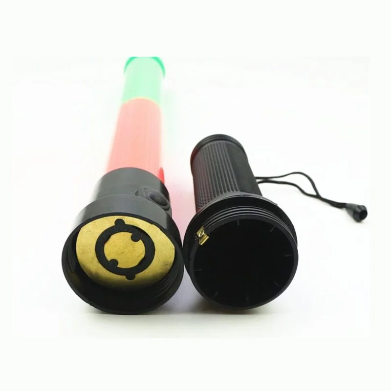 54cm*4cm Recharge Outdoor LED Warning Flashing  Red And Green Traffic Baton