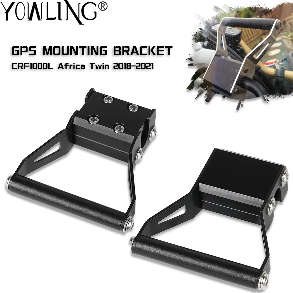 

Motorcycle GPS Navigation Bracket Holder MobilePhone Above Gauges Mount Plate For Honda CRF1000L Africa Twin 2018 2019 2020 2021