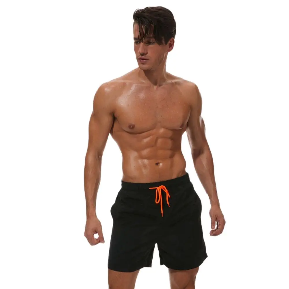 Mens Fitness Running Sports Surffing Shorts Mens Swimwear Swim Shorts Trunks Beach Board Shorts Swimming Pants Swimsuits