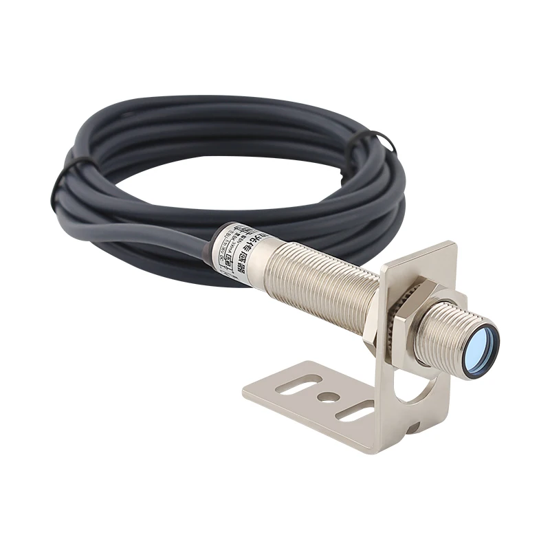 

Waterproof Laser Sensor Photoelectric Switch 30cm Diffuse Reflection Infrared Visible Material Opague Optoelectric Switch M12