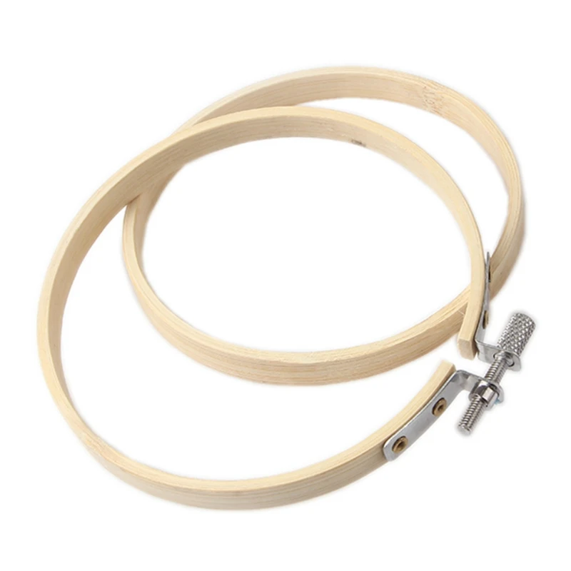 10/20 PCS 5 Inch DIY Bamboo Embroidery Hoops Round Wooden Circle Cross Stitch DIY Household Sewing Tools
