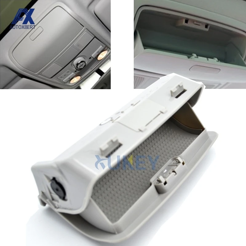 Car Inner Roof Sunglasses Glasses Case Box Holder For VW Golf MK5 MK6 Passat B6 CC Tiguan Jetta MK5 Sharan Skoda Yeti Seat