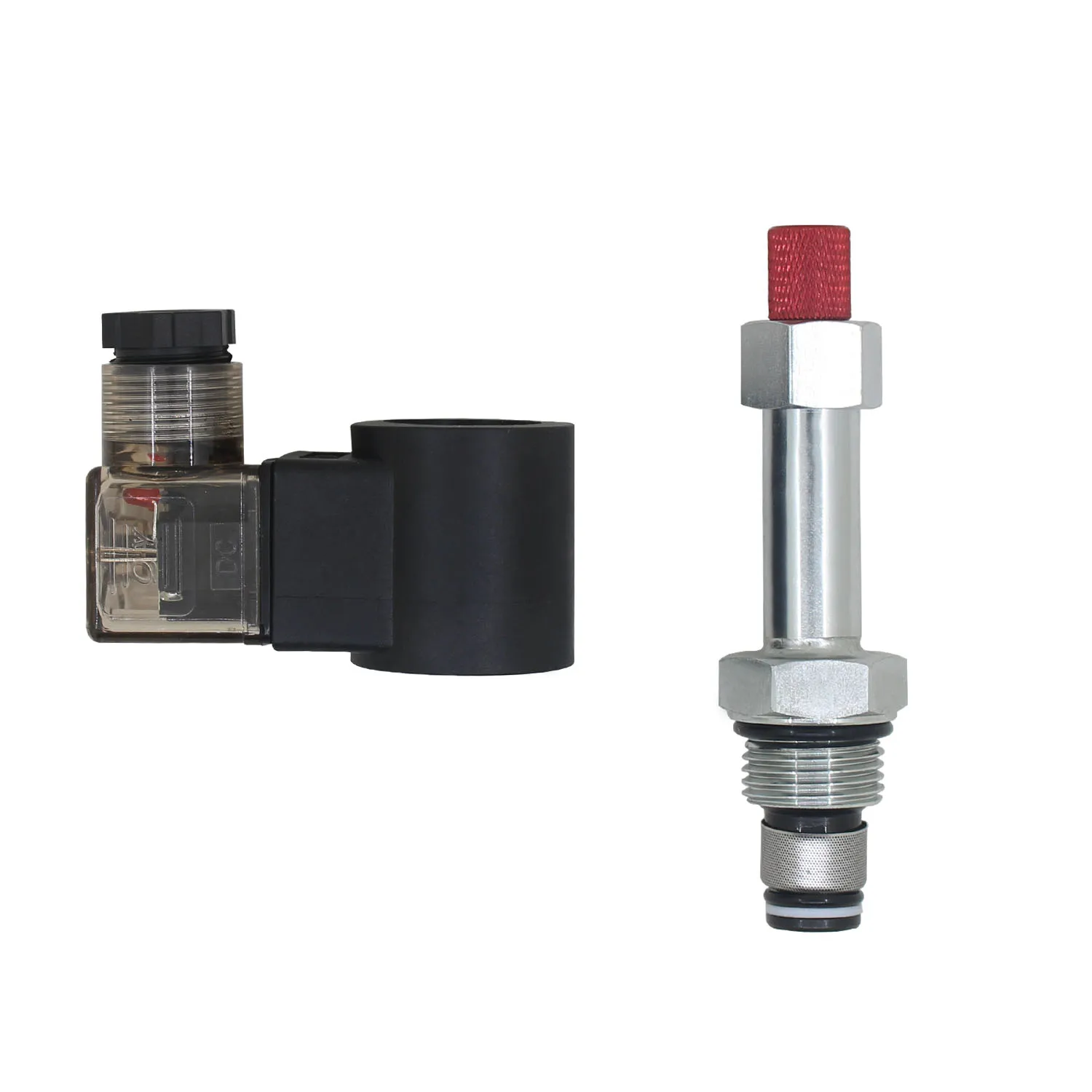 

normally closed solenoid cartridge valve for Lift hydraulic plate accessories pressure maintaining valve unloading valve