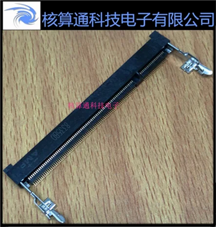 

Sold from one 1473005-1 original 200pin 5.2H DDR memory memory slot connector 1PCS can also be ordered in a pack of 10pcs