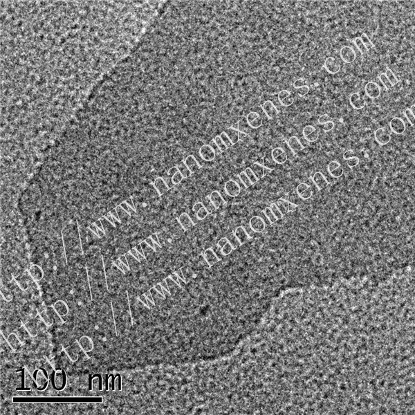 Single layer V2C EtOH/MeOH/IPA/MeCN/DMSO/DMF/NMP/PC colloidal solution