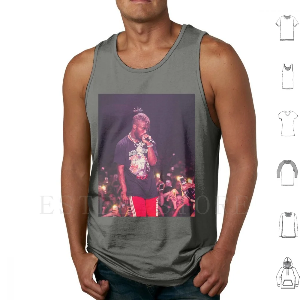 Lil Uzi Poster Tank Tops Vest Sleeveless 2014 Forest Hills Drive J Cole Blond Flower Boy Cmbyn Timothee Chalamet Armie