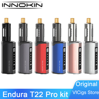 Original Innokin Endura T22 Pro Kit 3000mAh Box Mod & T22 Pro Tank 4.5ml fit T18 Coil 1.5ohm Electronic Cigarette Vaper Kit