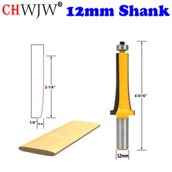 CHWJW 1PC 12mm Shank Louver frez trzpieniowy-średni