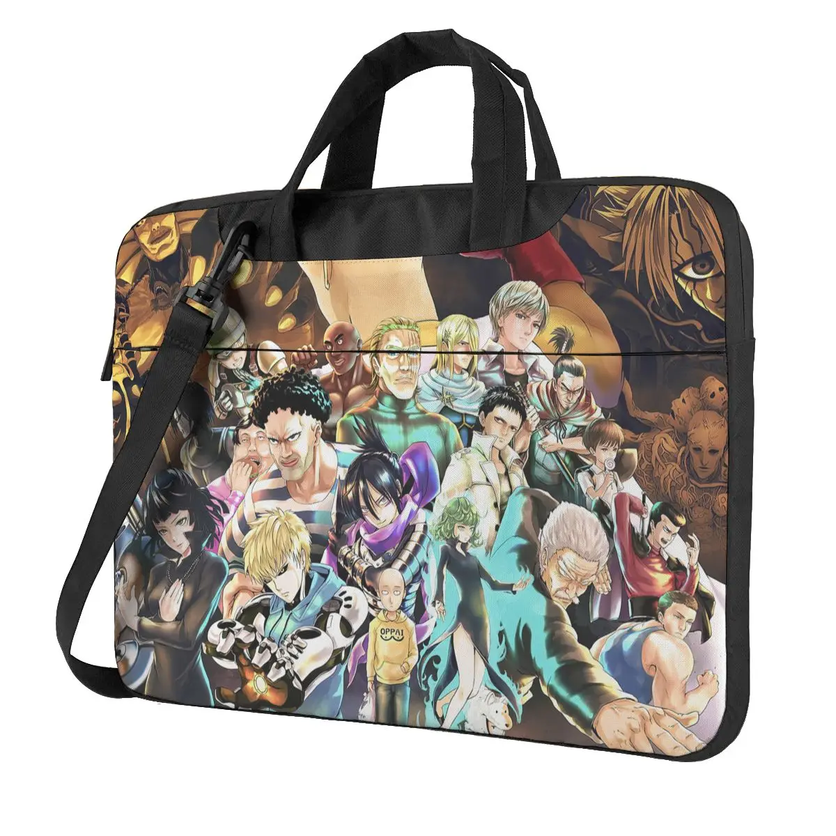 

Anime - One-Punch Man Laptop Bag Case Protective Vintage Computer Bag Bicycle Crossbody Laptop Pouch